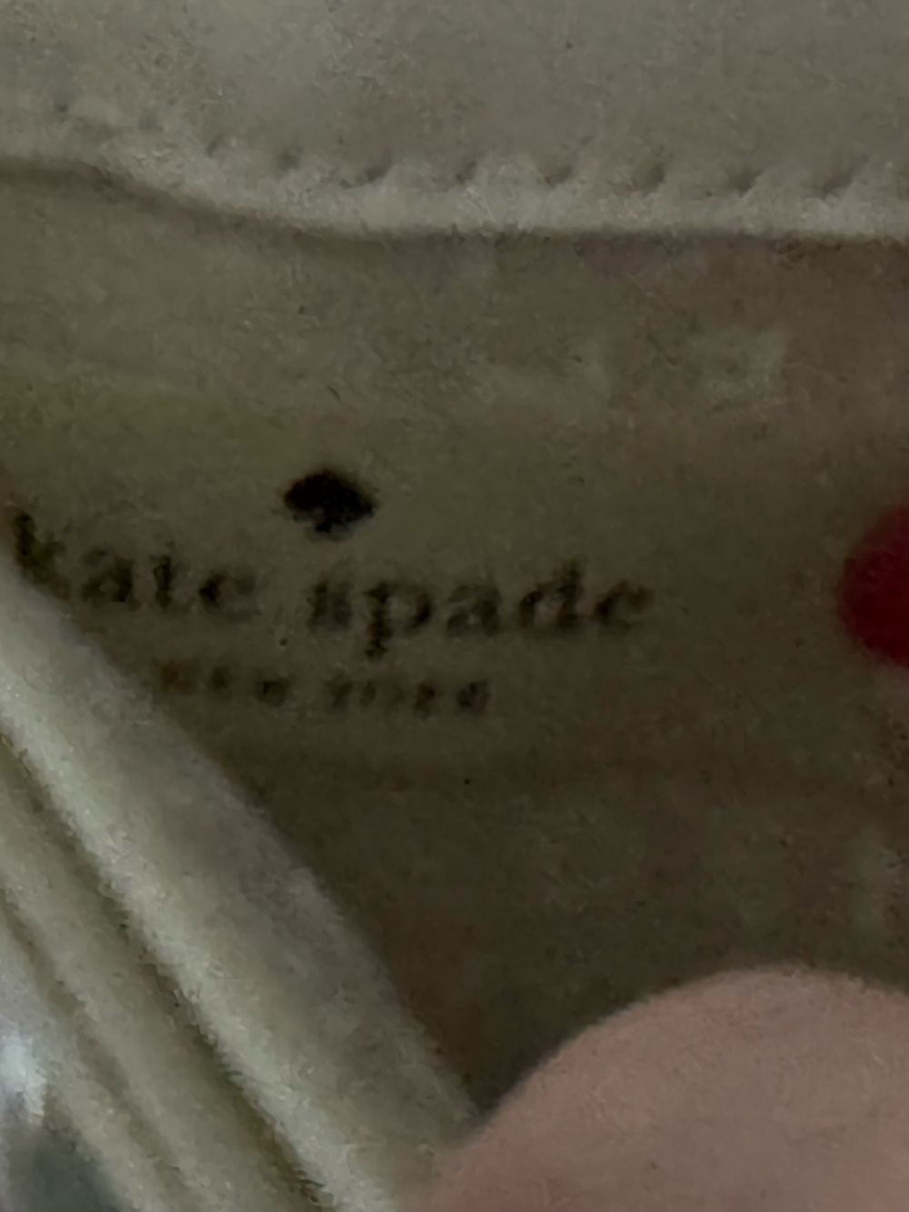 Kate Spade New York Burgundy and Cream Leather Wallet - Picture 8 of 8